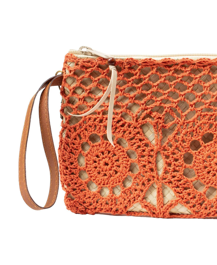 Jelavu Handbag Cora Crochet Clutch and Crossbody