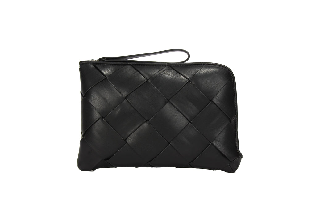 Katrina Szish x JELAVU Handbags BLACK The Talitha Wristlet Bag