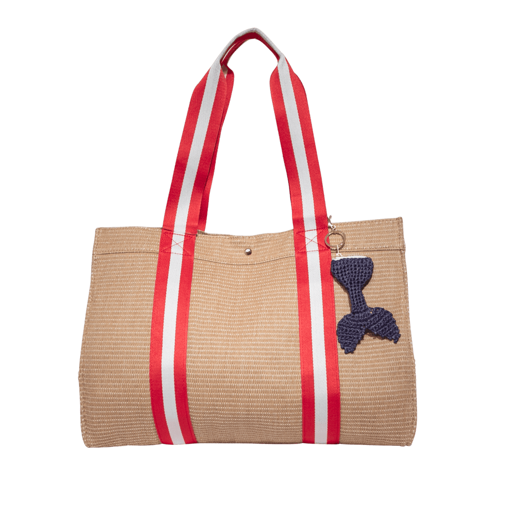 Katrina Szish x JELAVU Handbags raffia1 Riviera XL