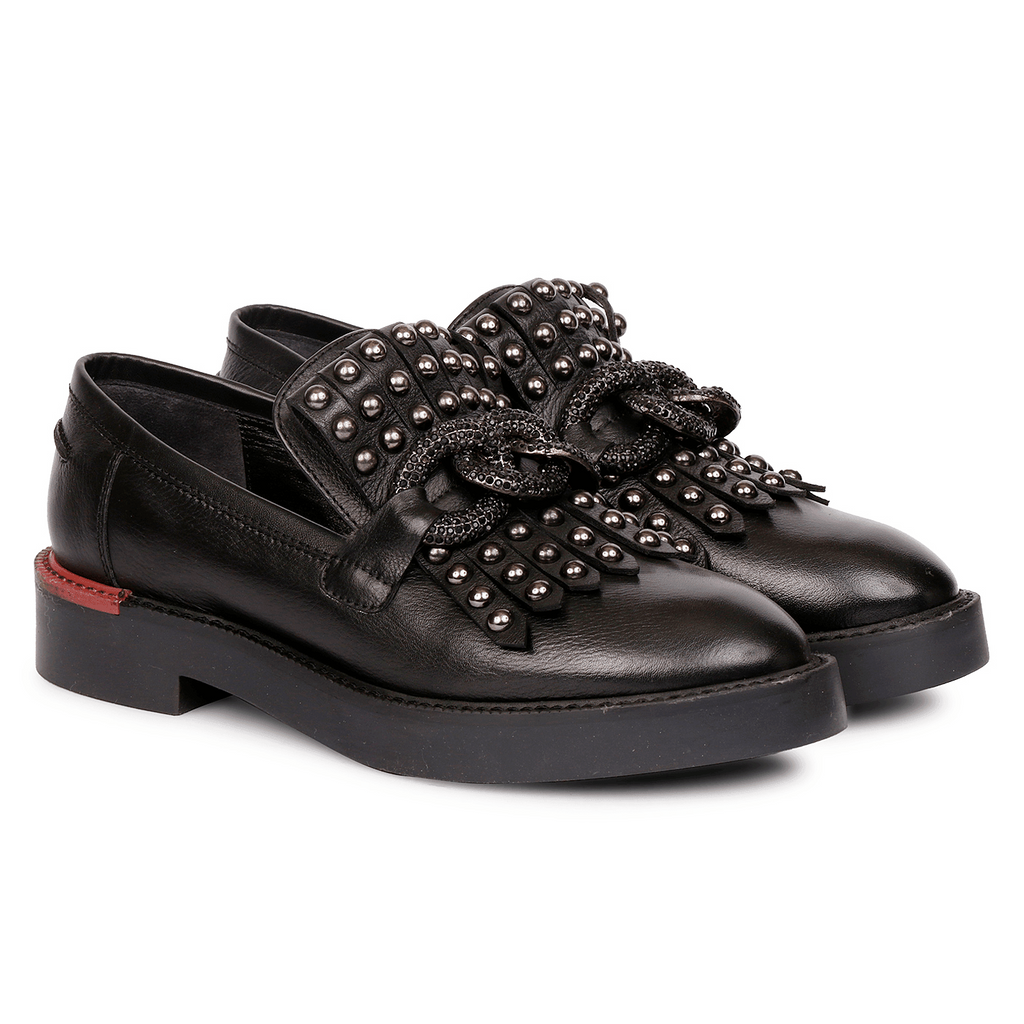 Saint G 6/36 Black Kim Shoes - Black