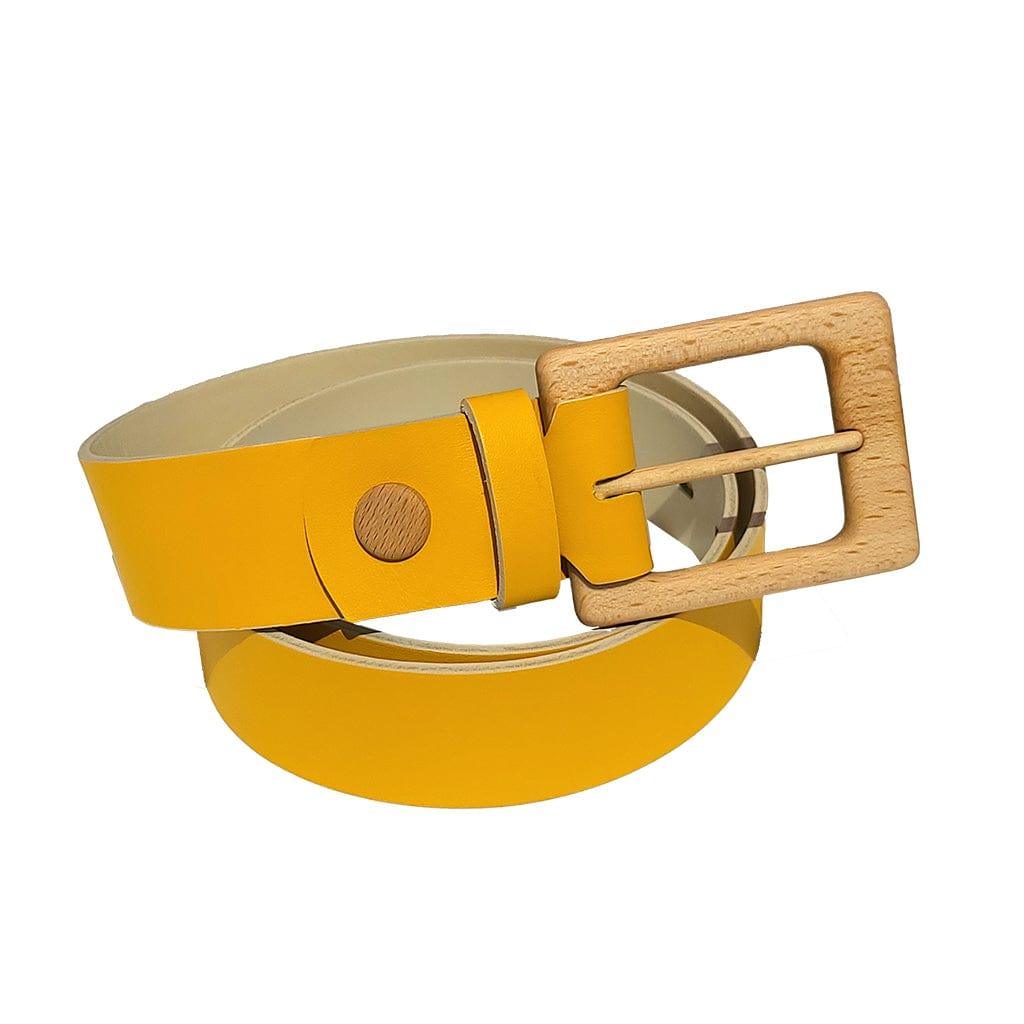 Wood Belt Belts Yosemite Belt Yellow